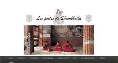 Desktop Screenshot of les-portes-de-shambhalla.com